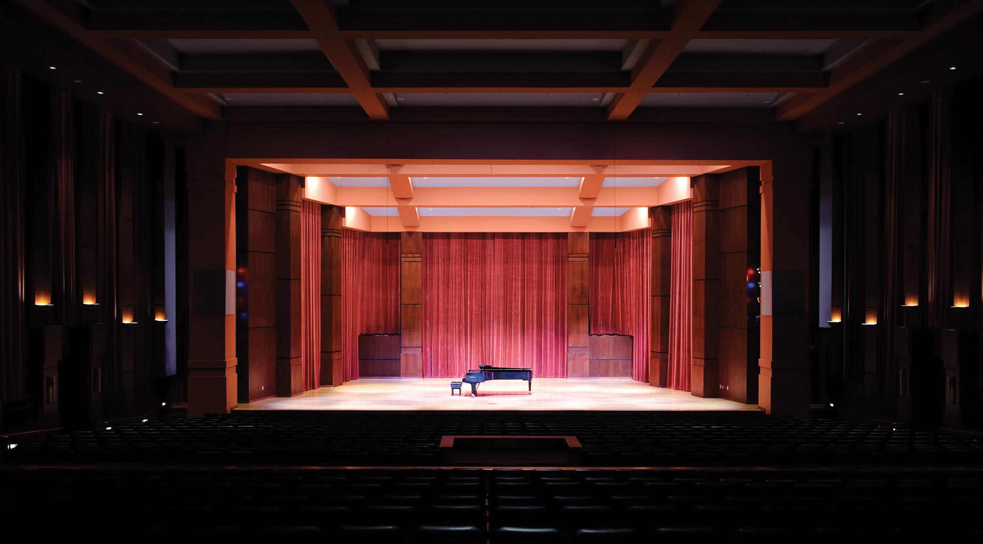 Riceland Hall Stage